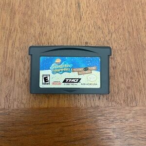 Gameboy SpongeBob SquarePants Return of the Flying Dutchman game